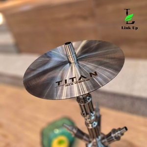 Lujo alemán Original MIG Titan Hookah Set Acero inoxidable afrutado tabaco relajación fiesta Club reunión Social Hookah Shisha - Product Image 6