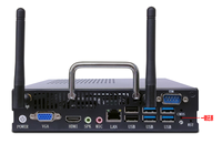 OPS Mini PC con DDR4, Soporte Win 11/Ubuntu-Pantalla Dual (DP) y Tipo-C, DC 12V Mini Pc Core I9