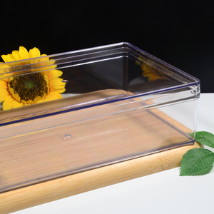 Cấp Thực Phẩm PS Nhựa Tiramisu Hộp Cao Cấp Chất Lượng Món Tráng Miệng Container Với Nắp Cho Bánh Hàng Hóa Và Khô Hải Sản Thực Phẩm Lưu Trữ - Product Image 5