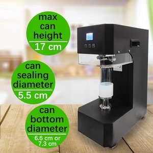 Máquina Selladora de Latas Mini de Plástico al por Mayor, Selladora Térmica Manual de Acero Inoxidable para Latas, Botellas y Vasos - Product Image 6