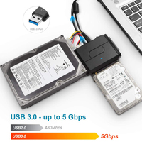 Farsining-adaptador IDE USB 3,0 a SATA IDE, convertidor de Cable de disco duro