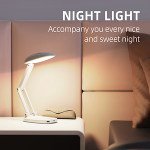 OEM LOGO pieghevole wireless portatile bluetooth lampada collegata ricaricabile lampada da tavolo led con power bank di emergenza - Product Image 4