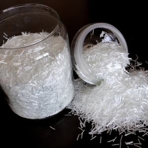Vente chaude Prix d'usine 16,5% Zro2 Brins de fibre de verre hachés E-glass Brins de fibre de verre hachés AR pour GRC / Béton / <span class=keywords><strong>Ciment</strong></span> - Product Image 4