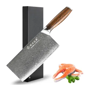 Kitchen Damascus chef Knife Gold Supplier 7 Inch Kitchen Cut Usage or Promotion Gift set