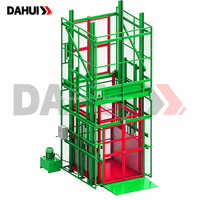 Monte-charge hydraulique CE 1000 kg pour marchandises, élévateur vertical de fret 2m 5m 8m, monte-charge de mezzanine, table élévatrice pour marchandises