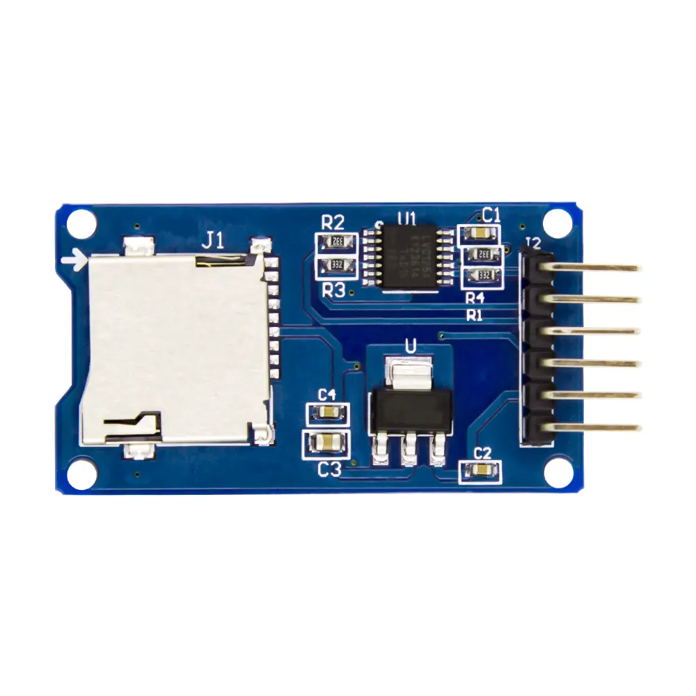 SPI Interface TF Card Read-write Card With Level Conversion Chip SD Card Module
