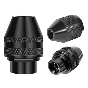 Adaptateur de <span class=keywords><strong>mandrin</strong></span> de perceuse sans clé M7 M8 Mini, pince à vis 0,3-3,2 mm, à changement rapide, à trois griffes, manuel, en cuivre, 30000 - Product Image 6