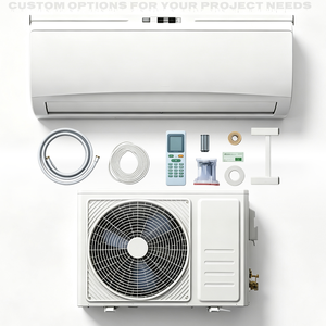 Aire Acondicionado Split Inverter de Pared 9000-24000 BTU R32 220-240V 60Hz Frío/Calor CE Modo Silencioso para Hogar y Dormitorio OEM ODM - Product Image 2