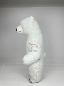 Kostum Maskot <span class=keywords><strong>Panda</strong></span> Berjalan Tiup 2m/2.6m/3m Kostum Beruang Kutub Dewasa dengan Diskon untuk Penggunaan Maskot - Product Image 6