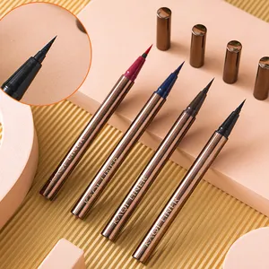 2023 en renkli eyeliner profesyonel makyaj eyeliner kalem kendinden yapışkanlı sihirli su geçirmez eyeliner için su hattı