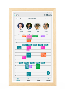 Calendario Digital de Pared de 15.6'' con Pantalla Táctil, <span class=keywords><strong>Android</strong></span> 14, Calendario Digital Inteligente, Tabla de Tareas, Lista de Tareas, Bloc de Notas - Product Image 2