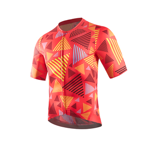 Maillot <span class=keywords><strong>de</strong></span> cyclisme <span class=keywords><strong>homme</strong></span> Aero Race Fit pour vélo <span class=keywords><strong>de</strong></span> route, manches courtes, anti-humidité, respirant, poche zippée, UPF50, vêtements <span class=keywords><strong>de</strong></span> cycliste, fabrication usine - Product Image 3