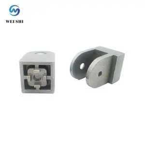 Factory Wholesale Cheap Aluminum Profile Fittings Pivot Joint Casting 30A 40A