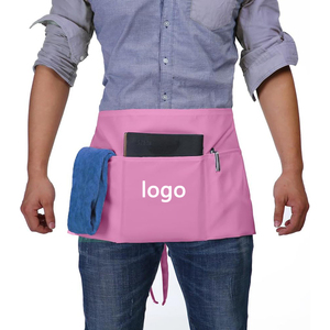 Delantal de Media Manga Impermeable con Logotipo Personalizado para Cocina, Limpieza, <span class=keywords><strong>Restaurante</strong></span>, Bajo Pedido Mínimo, Transpirable, para Peluquería, Barbería, Salón de Belleza - Product Image 1