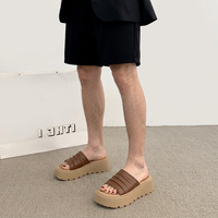 Sandales compensées à plateforme pour femme, talons à pointes, lanières convertibles, style luxe rehaussé, été 2026, nouvelle collection