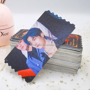 ตั๋วคอนเสิร์ต kpop เลเซอร์อะนิเมะแบบกำหนดเองแผ่นกากเพชร - Product Image 5