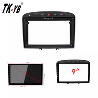 Coche Android Radio Marco para 2007-2013, Peugeot 308, 408 para el estéreo del auto sistema operativo Android Radio Multimedia Panel