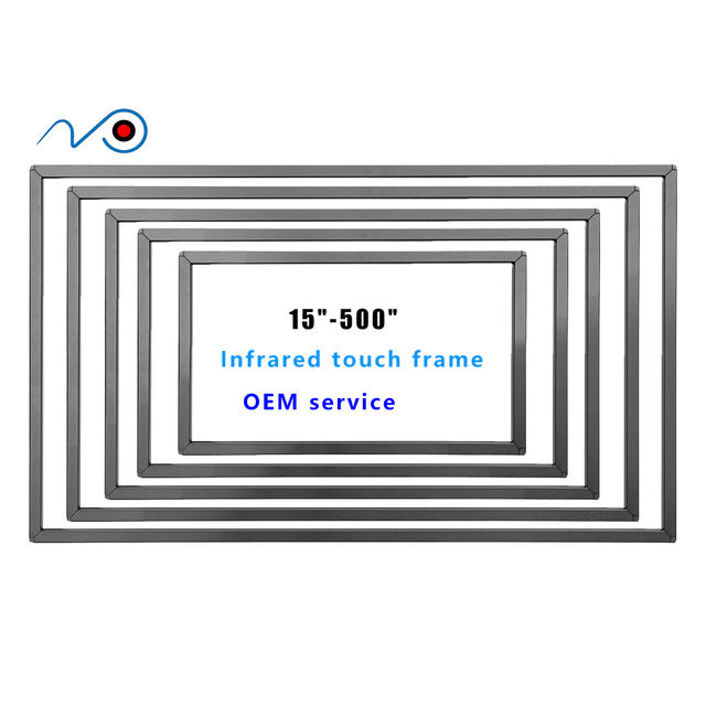 High Precision 86 Inch Multi Touch Infrared IR Touch Frame Fast Response Touch Frame Kit