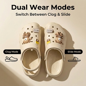 Sabots plats souples en maille antidérapants pour femmes, mode estivale, rehaussant la taille de 3 cm, chaussures d'extérieur pour femmes - Product Image 5