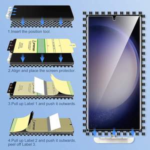 ฟิล์มกันรอยแบบไฮโดรเจล TPU ป้องกันการสอดแนม สำหรับ Samsung Galaxy S24 ครอบคลุมเต็มจอ สำหรับ S24 Ultra S23FE S22 Plus S21 - Product Image 5
