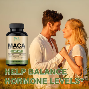 Cápsulas de Raíz de Maca de Alta Potencia <span class=keywords><strong>con</strong></span> Extracto de Pimienta Negra y L-Arginina para Hombres, Ayuda a Aumentar <span class=keywords><strong>la</strong></span> Energía, <span class=keywords><strong>la</strong></span> Resistencia y <span class=keywords><strong>la</strong></span> Duración - Product Image 3
