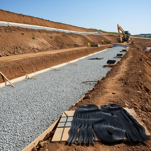 Geoceldas de nido de abeja de 10 pies x 16.5 pies para protección de taludes de carreteras, base de refuerzo, relleno de ingeniería para estabilización y antierosión - Product Image 2