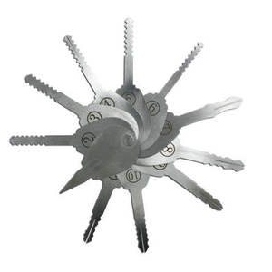 Thạc sĩ khóa Khóa chọn thiết lập cho xe hơi, toàn diện jiggler khóa chọn công cụ cho tự động thợ khóa và sao chép chìa khóa - Product Image 1