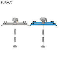 SURMA 50 gallons IBC Ton Barrel 1000L Acier inoxydable Type de plaque horizontale Mélangeur pneumatique spécial pour équipement de mélange chimique