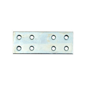 SIPA Art. 104 in acciaio zincato bobina 120 mm piastra metallica diritta Design perforato BIS/JIS/ASIS/ASTM saldatura certificata - Product Image 1