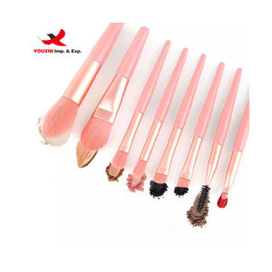 Lot de 8 mini pinceaux de maquillage portables à poils doux pour voyage, pour fard à paupières et poudre – Approvisionnement direct fabricant à prix réduit - Product Image 4