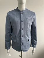 Veste blazer élégante en daim-Design simple boutonnage Parfait pour l'automne et l'hiver Tenues décontractées ou de bureau Coupe confortable