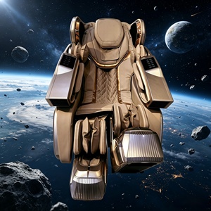 Deluxe Commercial Hotel Guest Room High Comfort Luxury Use 4D Intelligent Voice Control PU Leather Chair - Product Image 1