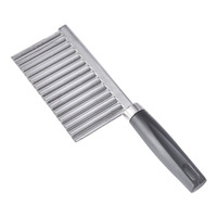 Fabriek Keuken Huishouden Wolf Tand Aardappelgolfmes Aardappelsnijmes Fancy Snijden Aardappelsnijder Snijgereedschap
