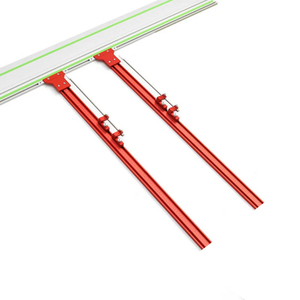 Système de guidage de rail parallèle Ensemble de pistes de scie circulaire en alliage d'aluminium Support de rail de guidage fixe pour scie sur <span class=keywords><strong>piste</strong></span> Coupes répétables - Product Image 6