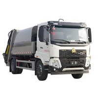 Haute qualité Sinotruck Howo 12 CBM camion compacteur à ordures 4x2 Compression camion à ordures refuser les ordures véhicule de transfert de déchets