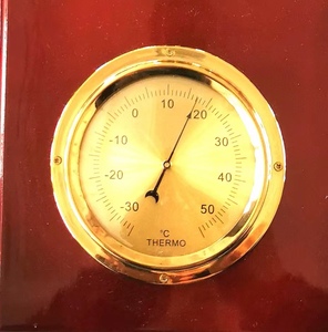 Ambient <strong>Weather</strong> DWS355 <strong>Thermometer</strong> <strong>Barometer</strong> <strong>Hygrometer</strong> with Cherry Wood - Product Image 6