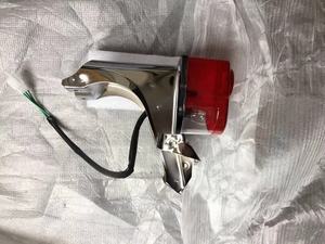 Luz Trasera para Motocicleta, Soporte de Luz Trasera Electrochapado, Compatible con Piezas de Honda CT50, CT70, ST50 y ST70 - Product Image 2