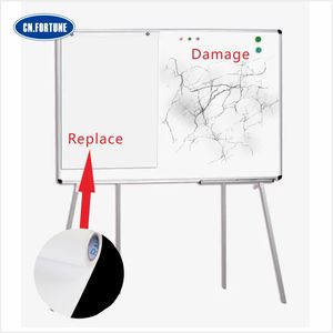 <span class=keywords><strong>Vinilo</strong></span> Transparente <span class=keywords><strong>Autoadhesivo</strong></span> de PET para Pizarra Blanca, Película Transparente para Dibujar y Enseñar Pintura - Product Image 6