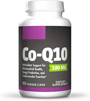 Compresse di vitamina enzimatica vegana ad alto assorbimento Extra antiossidante CO Q-10 per una pressione sanguigna sana