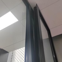 Fenêtres en aluminium à double vitrage AMJ NFRC Csa, fenêtres à bascule, fenêtres insonorisées, fenêtres à battants en aluminium pour maisons
