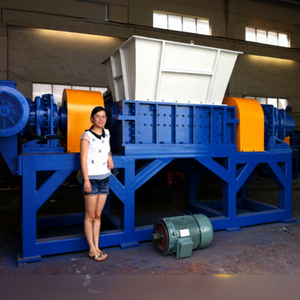 เครื่องทำลายเอกสารพลาสติก PP PE สำหรับอุตสาหกรรมความจุสูง - Product Image 1