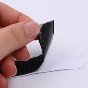 Siêu nhớt lực dính móc và vòng lặp <span class=keywords><strong>Fastener</strong></span> băng dây đeo tiền xu và tiêu chuẩn màu móc và vòng lặp Băng - Product Image 2