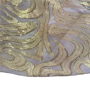 silk lurex chiffon jacquard fabric for saree dressing