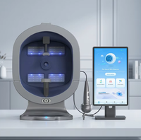Nouvel analyseur de peau 3D AI portable avec détection d'hydratation, d'huile, de teint et de teint terne, et fonctions de soin de la peau