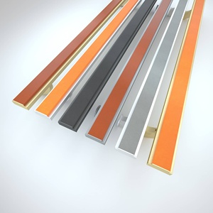 Pasamanos de Aleación de Aluminio Colorido y Elegante con Tira de Luz, Pasamanos de Pared Adecuado para Escaleras y Vidrio - Product Image 5
