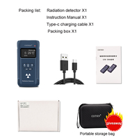 Compteur Geiger portable GM-300, moniteur de rayonnement pour le traitement des matériaux et l'électronique, détecteur portable d'alpha, bêta, gamma et rayons X