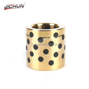 Chất lượng cao công nghiệp chính xác kỹ thuật đồng than chì hướng dẫn ống lót tự bôi trơn cho khuôn hoạt động trơn tru - Product Image 4