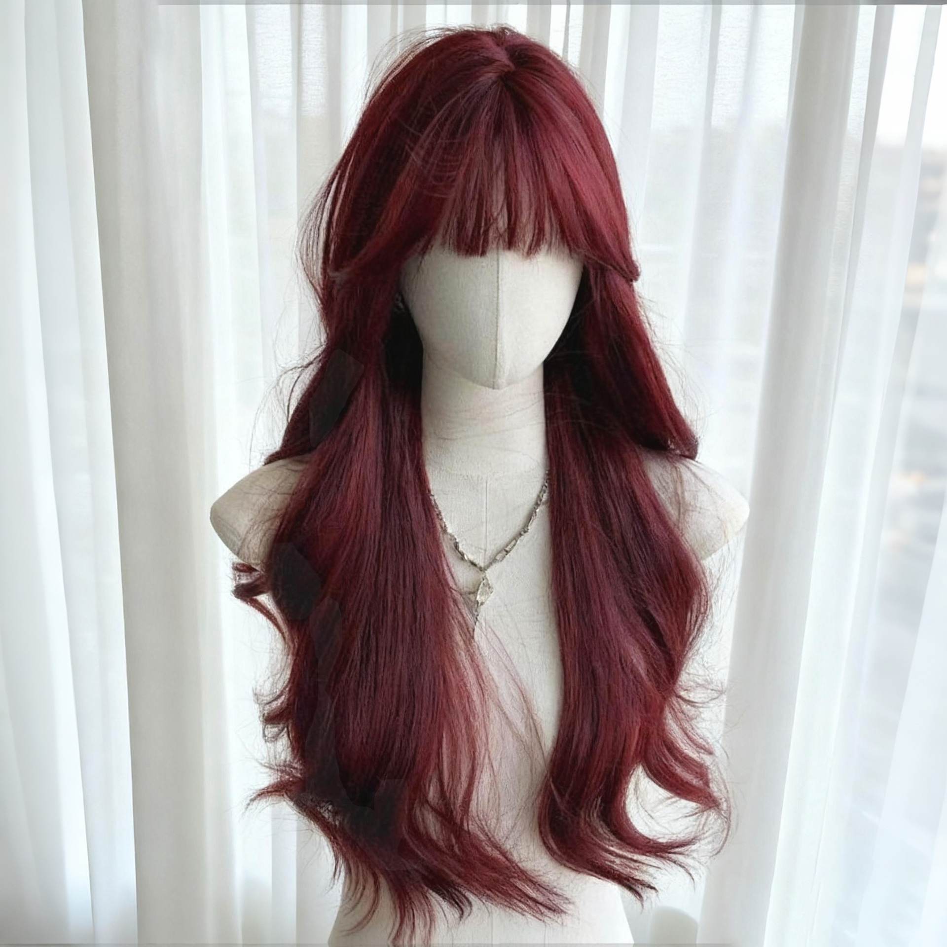 60 cm [Rouge framboise]