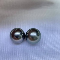 Perles d'eau salée de Tahiti de 8-9mm perles rondes en vrac pour la fabrication de bijoux, bagues de mode et accessoires de luxe prix de gros en vrac