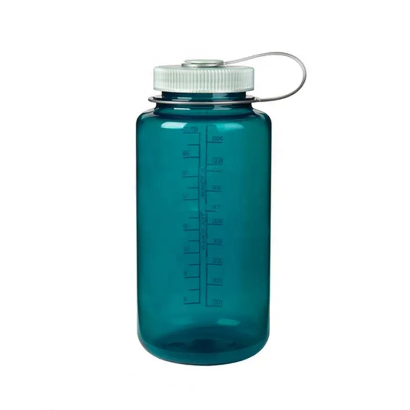 핫 세일 BPA 무료 와이드 트라이탄 1000ml 모자와 플라스틱 Nalgene 병